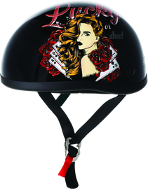 Skid Lids Lucky Lady Original Helmet - XL