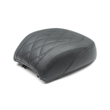 Load image into Gallery viewer, Mustang 18-21 Harley Fat Boy Wide Tripper Passenger Seat Diamond Stitch - Black