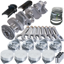 Load image into Gallery viewer, Eagle Chevy 350 3.480in Crank 6.000in H-Beam -3.7cc Flat Top 4.000in Pistons Balanced Assembly