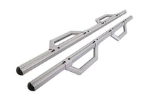 Load image into Gallery viewer, Dee Zee 99-23 Chevrolet/GMC/Dodge/Ford Full Size Truck Hex Series - Crew Cab Side Steps (Silver)