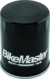 BikeMaster Victory BM-198 Oil Filter - Black