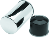 Twin Power Twin Cam and M8 Black Oil Filter Replaces H-D 63731-99A with Backflow Valve