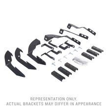 Load image into Gallery viewer, Go Rhino 15-19 Chevy Silverado 2500HD Mounting Brackets (V-Series V3/RB10 Slim/RB20 Slim) - Tex. Blk