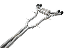 Load image into Gallery viewer, AWE Tuning 2021+ Cadillac CT4-V Blackwing SwitchPath Exhaust - Diamond Black Tips