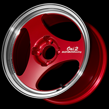 Load image into Gallery viewer, Advan ONI2 15x6.0 / +45 Offset / 4x100 / 63mm Bore / Machining and Racing Candy Red