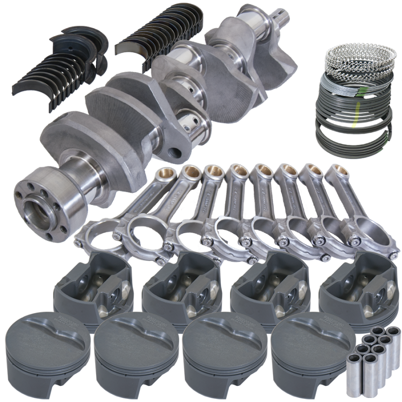 Eagle Chevy LT1 350 1Pc 3.480in Crank 6.000in I-Beam Rods -5cc 4.060in Pistons Rotating Assembly
