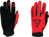 Answer Peak Glove Black/Red Youth - XS