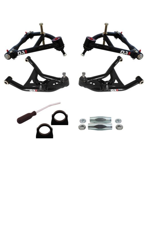 QA1 75-79 GM X-Body Level 3 Drag Kit 2.0 w/o Shocks