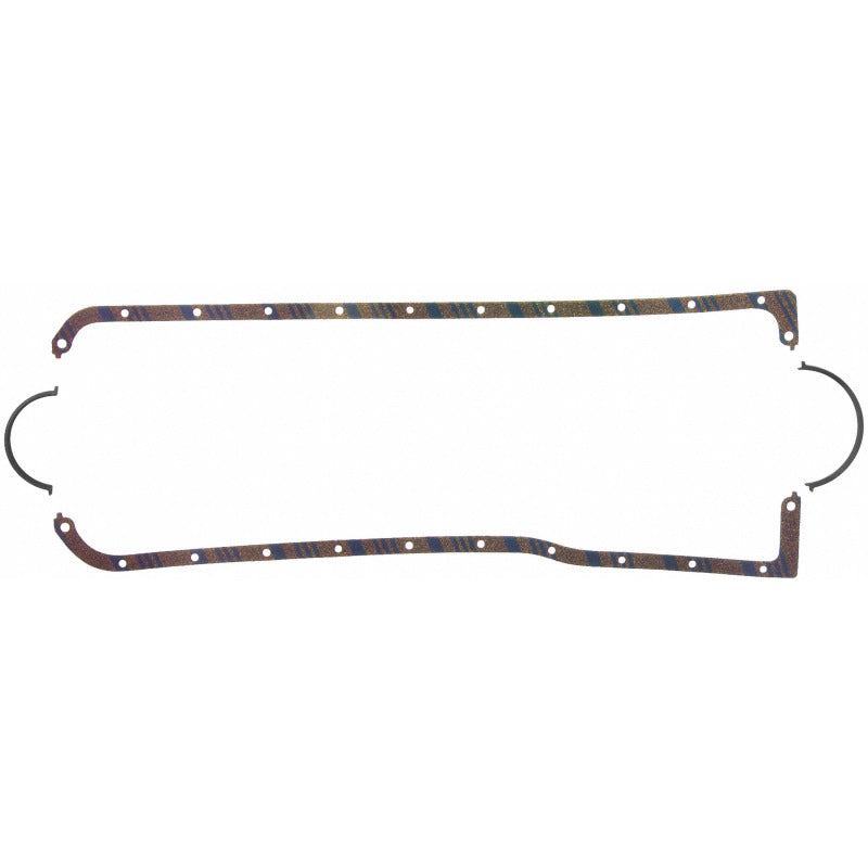 Fel-Pro Ford Mustang OS 12701 C Engine Oil Pan Gasket Set Blue Stripe cork-rubber