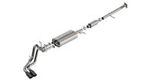 Borla 23-24 Chevrolet Colorado / 23-24 GMC Canyon S-Type Catback Exhaust w/Black Chrome Tips