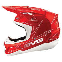 Load image into Gallery viewer, EVS T5 Pinner Helmet Red/White - Medium