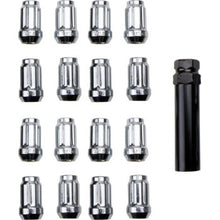 Load image into Gallery viewer, ITP Lug Nuts (Box of 20) w/ Key - 12x1.5 Splined 60 Deg Tapered - Chrome