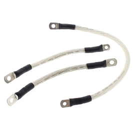 All Balls Racing 95-98 Harley-Davidson FXD Super Glide Battery Cable Kit Clear