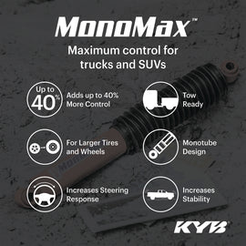 KYB 14-18 RAM 3500 Pickup w/ Rear Air Spring (Ex. Cab & Chassis) MonoMax Gas Shock - Rear
