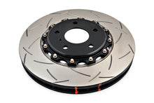 Load image into Gallery viewer, DBA 03-07 350Z / 03-04 G35 w/ Brembo Front Slotted 5000 Series 2 Piece Rotor Assembled w/ Black Hat