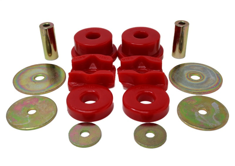 Energy Suspension 97-01 Honda CR-V (Auto Trans Only) 4WD Diff Mount Set - Red