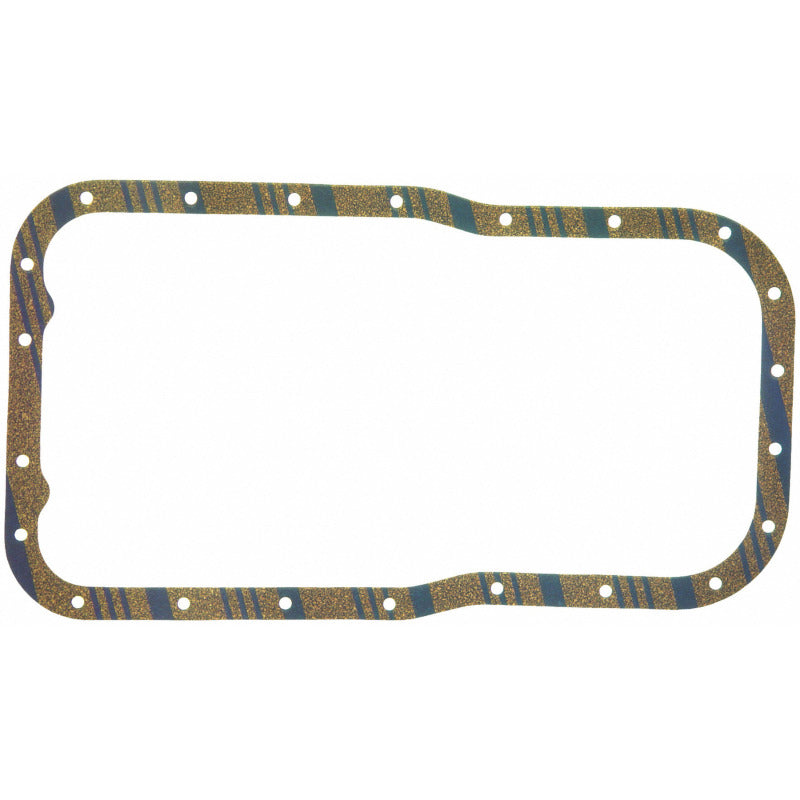 Fel-Pro Nissan D21 OS 20042 C Engine Oil Pan Gasket Set Blue Stripe cork-rubber