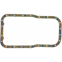 Load image into Gallery viewer, Fel-Pro Nissan D21 OS 20042 C Engine Oil Pan Gasket Set Blue Stripe cork-rubber