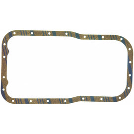 Fel-Pro Nissan D21 OS 20042 C Engine Oil Pan Gasket Set Blue Stripe cork-rubber