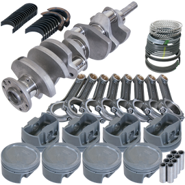 Eagle Ford 460 SCJ Head 4.140in Crank 6.700in I-Beam Rods -28cc 4.440in Pistons Rotating Assembly