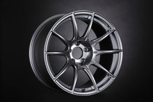 Load image into Gallery viewer, SSR GTX01 17x7 4x100 42mm Offset Dark Silver Wheel