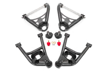 Load image into Gallery viewer, BMR 64-72 A-Body Non-Adj A-Arm Kit - Black Hammertone