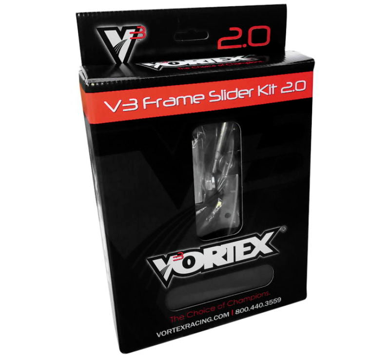 Vortex Racing 10-16 Ducati Monster 1200 V3 2.0 Frame Slider Kit- No Cut