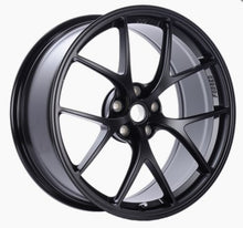 Load image into Gallery viewer, BBS FI 20x8.75 5x114.3 ET44 CB67 Black Satin Wheel -82mm PFS/Clip Req