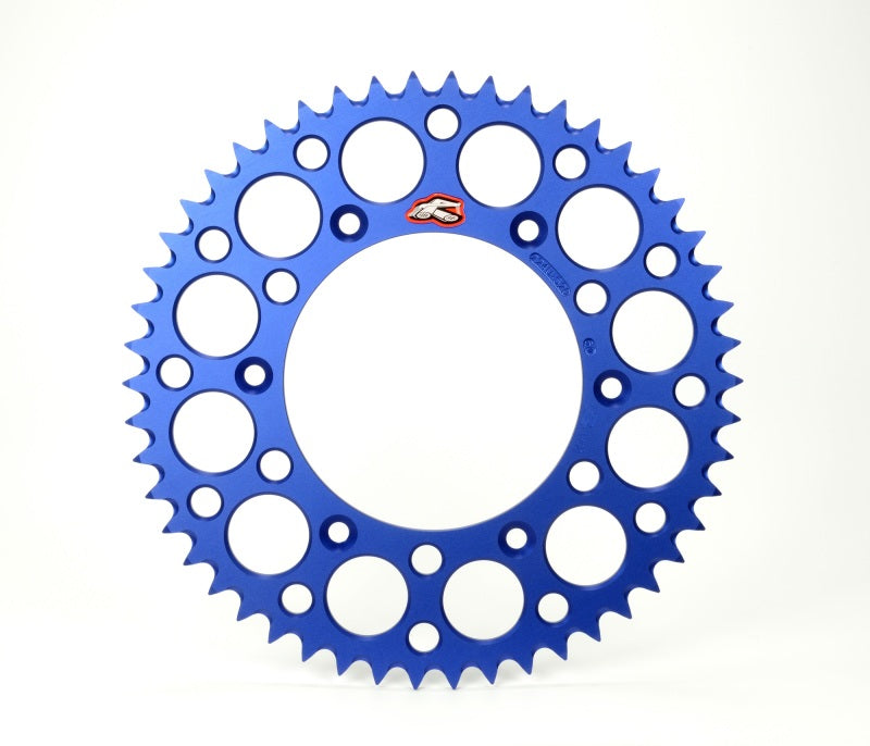 Renthal 21-23 Husqvarna TC 85 Rear Grooved Sprocket - Blue 428-49P Teeth