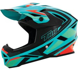 THH Helmets T-42 BMX Acceler Blue/Orange - Small