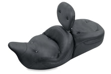 Load image into Gallery viewer, Mustang 08-21 Harley Electra Glide Std, Rd Glide, Rd King, Str Glide Touring 1PC Seat-Black