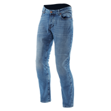 Load image into Gallery viewer, Dainese 5-Pocket Denim Regular Tapered Pants Light Blue Size - 35