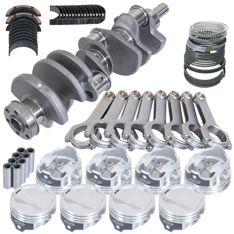Eagle Ford 351W 4.000in Crank 2.750in Mains 6.200in H-Beam -15.8cc 4.060in Pistons Rotating Assembly