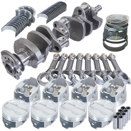 Eagle Chevy 350 3.750in Crank 5.700in I-Beam Rods -18cc 4.060in Pistons Rotating Assembly