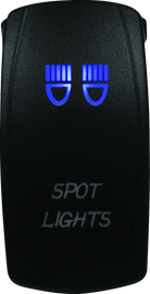 DragonFire Racing Lighted Switch Spot Light On/Off Blue