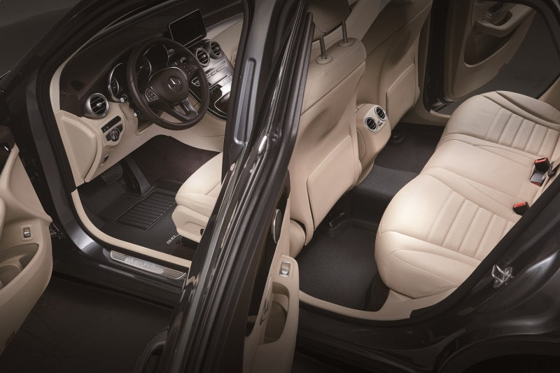 3D MAXpider 19-23 Audi A6/A7 / 21-24 RS6/RS7 Kagu 1st & 2nd Row Floormats - Black