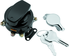 Twin Power 36-72 FL Black Fat Bob Style Ignition Switch