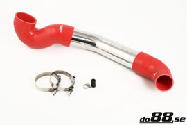 do88 Volvo S60R V70R 04-07 Lower Intercooler Pipe Red