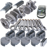 Eagle Chevy 350 3.750in Crank 6.000in H-Beam -5cc Flat Top 4.060in Pistons Rotating Assembly