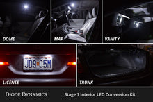 Load image into Gallery viewer, Diode Dynamics 06-12 Chevrolet Impala Interior LED Kit Cool White Stage 1