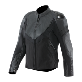 Dainese Iperattiva Leather-Tex Jacket Black/Black Womens Size - 40