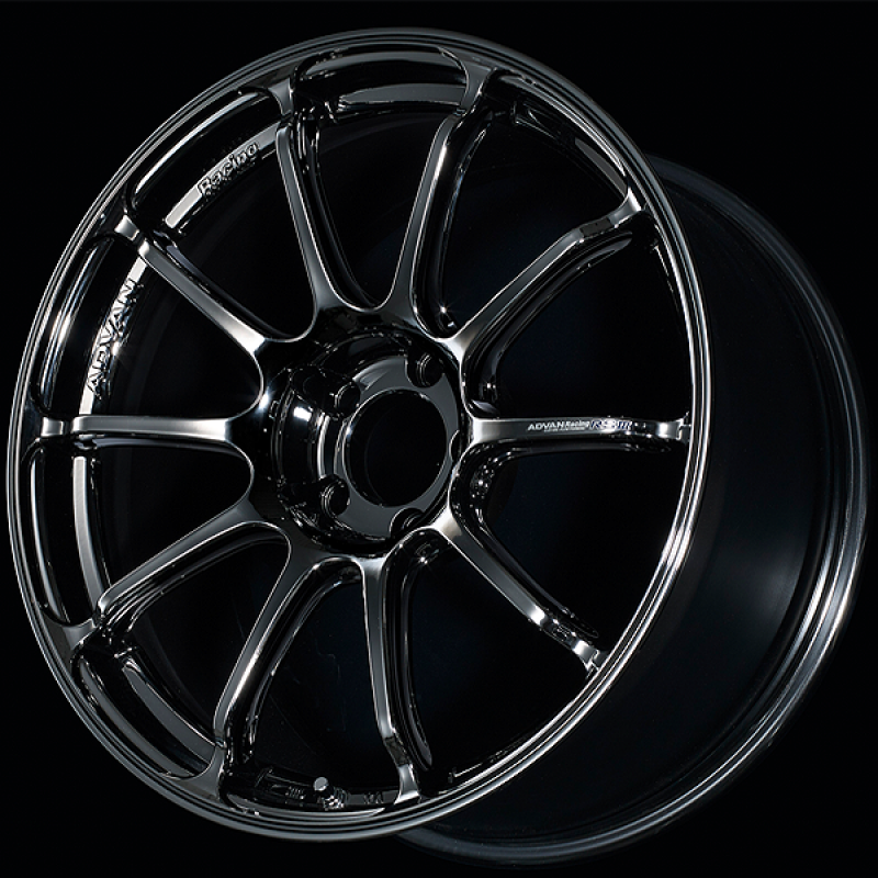 Advan RSIII 19x8.5 / +45 Offset / 5x108 / 63.34mm Bore / Black Chrome