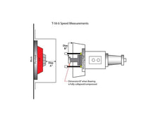 Load image into Gallery viewer, McLeod Spacer Aluminum Hyd T.O. Brg T56 2 Hole .950in Thick