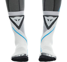 Load image into Gallery viewer, Dainese Dry Mid Socks Black/Blue Size - 36/38