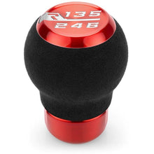 Load image into Gallery viewer, Raceseng Stratose Shift Knob (Gate 1 Engraving) M12x1.25mm Adapter - Red Translucent w/Perf Leather