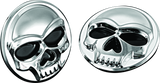 Kuryakyn Universal Zombie Medallions 2in Diameter Chrome