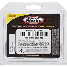 Load image into Gallery viewer, Pivot Works 13-23 Honda CRF110F Fork Oil &amp; Dust Seal Kit