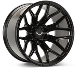 Vossen VFX-03 20x9 - 6x139.7 - ET18 - Deep - 78.1 - Gloss Black Wheel