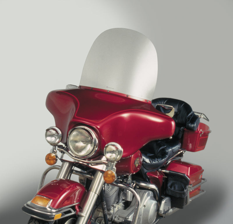 National Cycle 69-85 Harley Davidson FLH 4/5 Speed w/Fairing OEM Replacement 12 in. Windshield-Clear