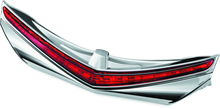 Load image into Gallery viewer, Kuryakyn L.E.D. Rear Fender Tip 12-17 GL1800 Chrome Red Lens